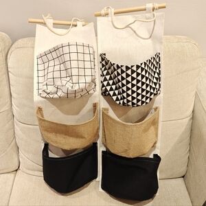 Set of Two Hanging Organizers